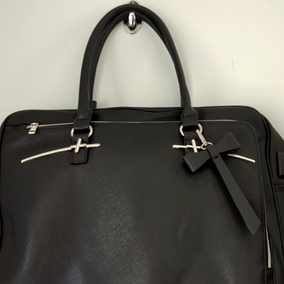 Matein 17.3" Laptop Briefcase Black 3 in 1 Black New - Picture 2 of 8